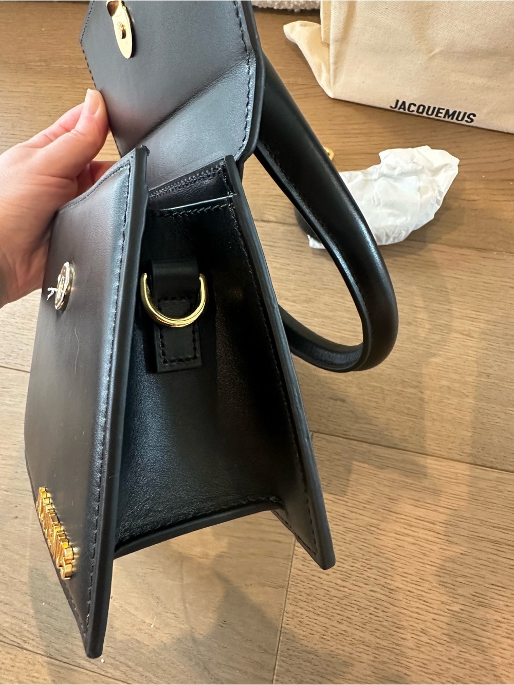 Jacquemus Black Le Chiquito Mini Bag with Branded Dust Bag - Picture 6 of 16